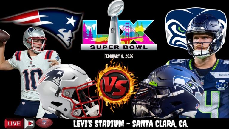 New England Patriots vs Seattle Seahawks 🔴 2026 NFL Super Bowl LIVE