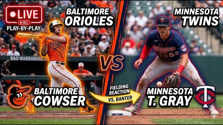 LIVE: Baltimore Orioles vs. Minnesota Twins | MLB Play-by-Play & Commentary