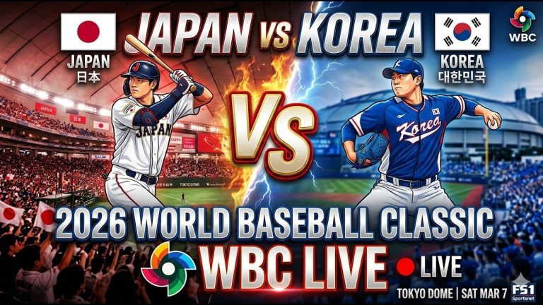 JAPAN VS. KOREA: THE ULTIMATE RIVALRY! ⚾ 2026 WBC Live