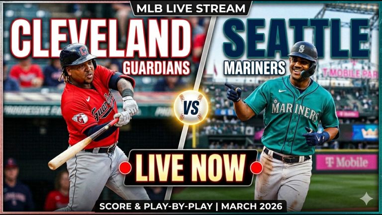 LIVE: Cleveland Guardians vs. Seattle Mariners | 2026 Opening Day Play-by-Play