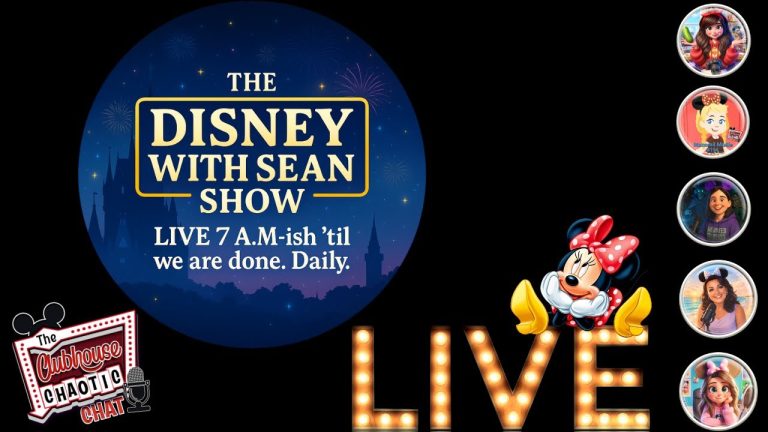 Disney Live Show ~ Clubhouse Chaotic Chat ~ The Disney With Sean Show