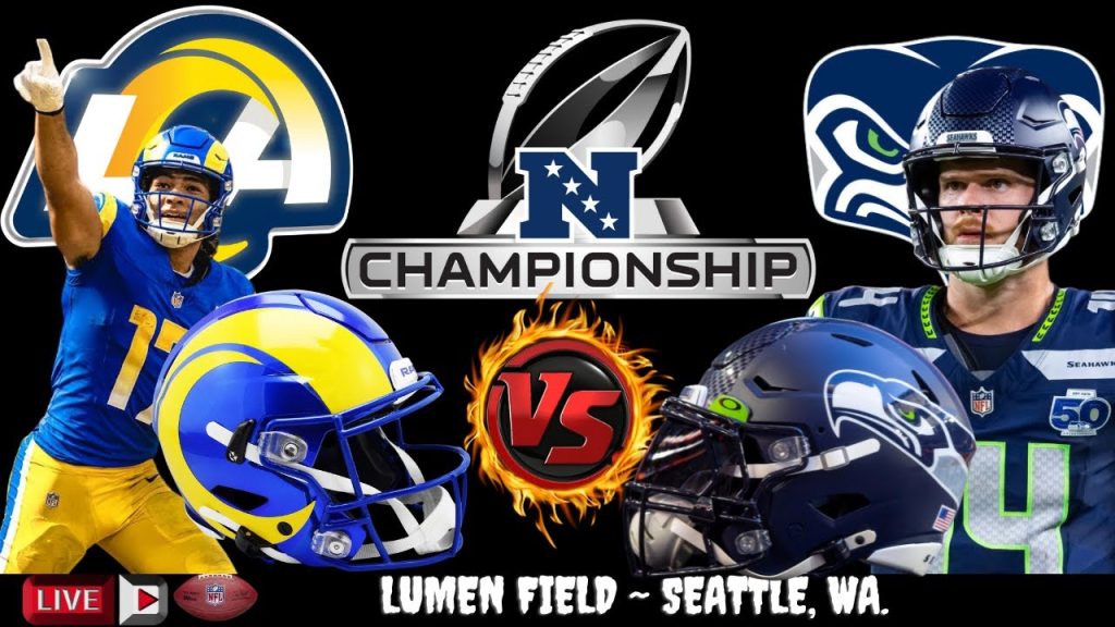 Seahawks vs Rams LIVE: NFL NFC CHAMPIONSHIP PLAYOFFS 2025