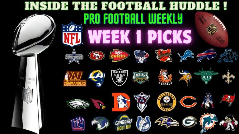 2025 NFL WEEKLY GAME SELECTIONS